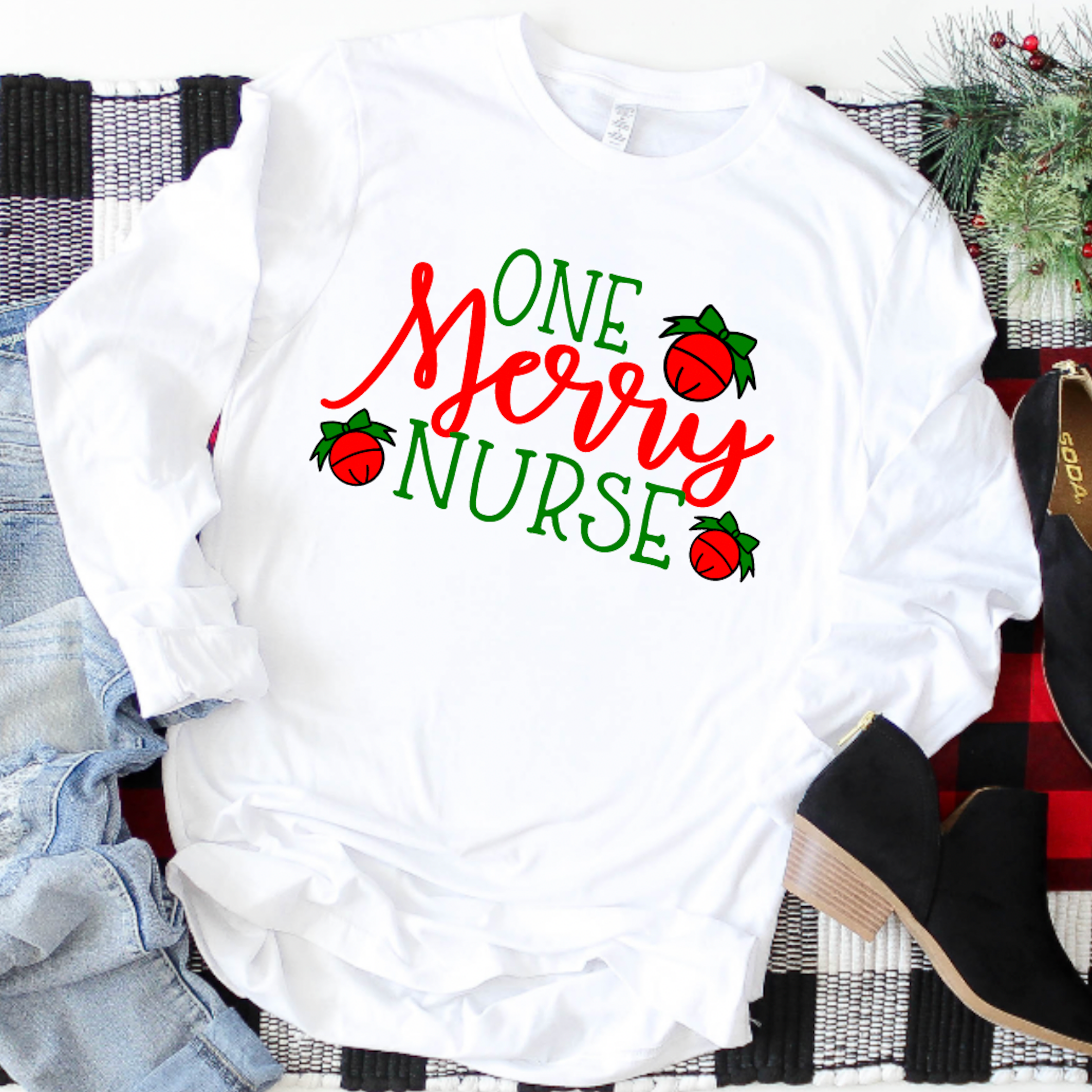 One Merry Nurse - Long Sleeve