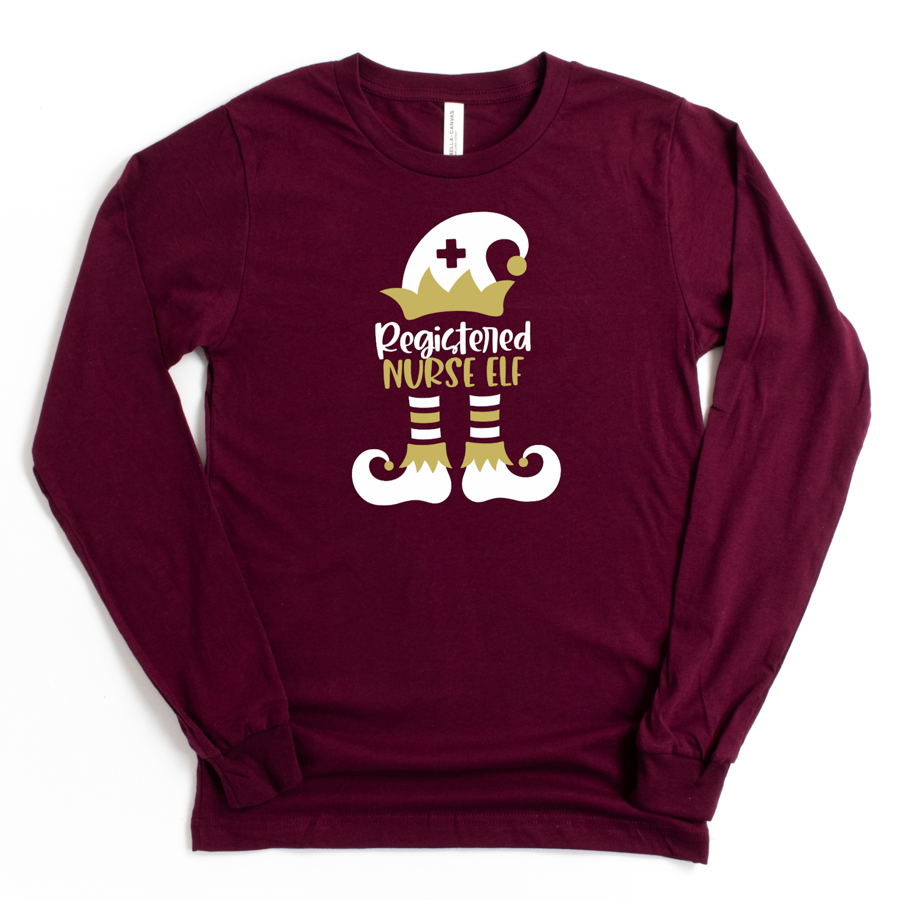 Registered Nurse Elf - Long Sleeve
