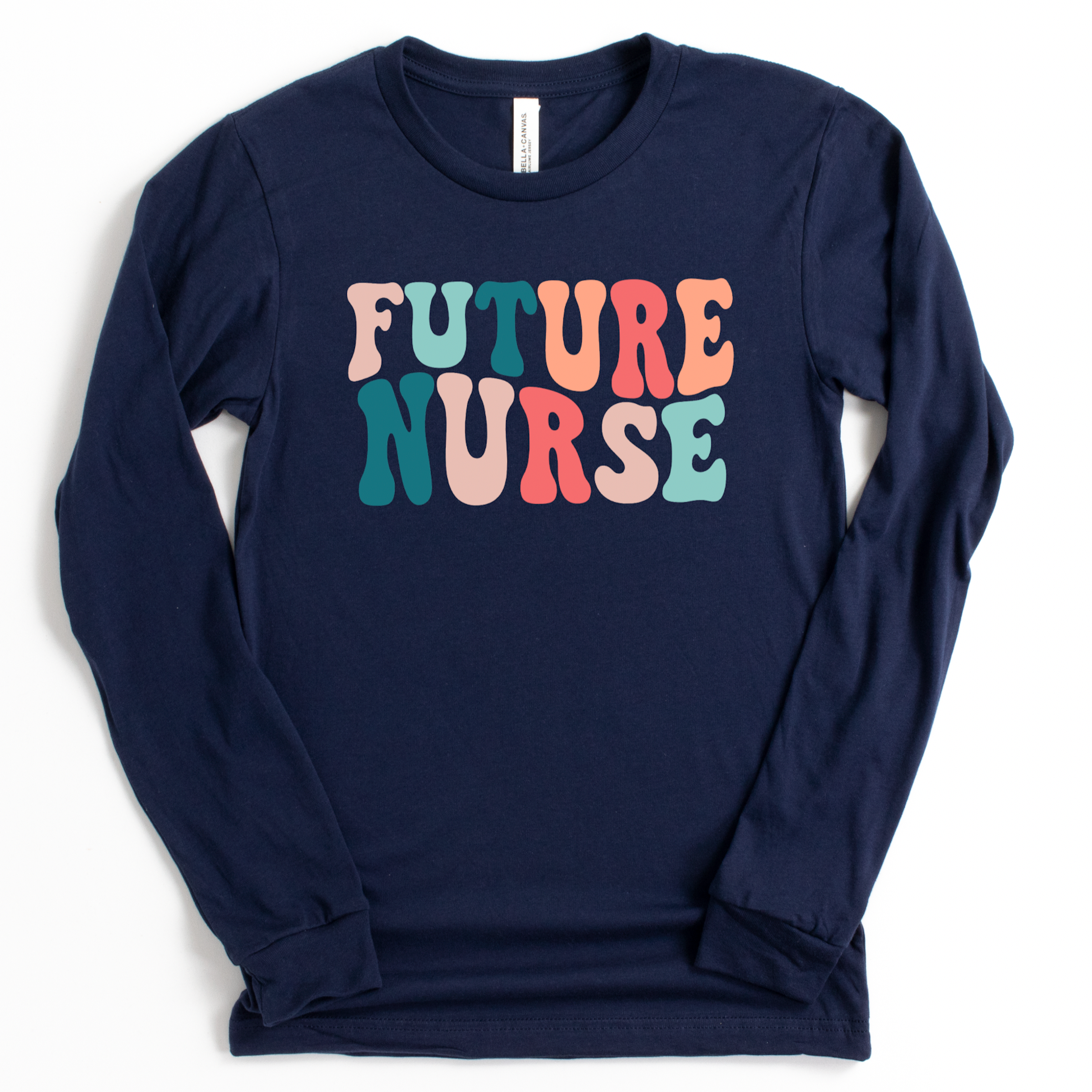 Retro Future Nurse - Long Sleeve