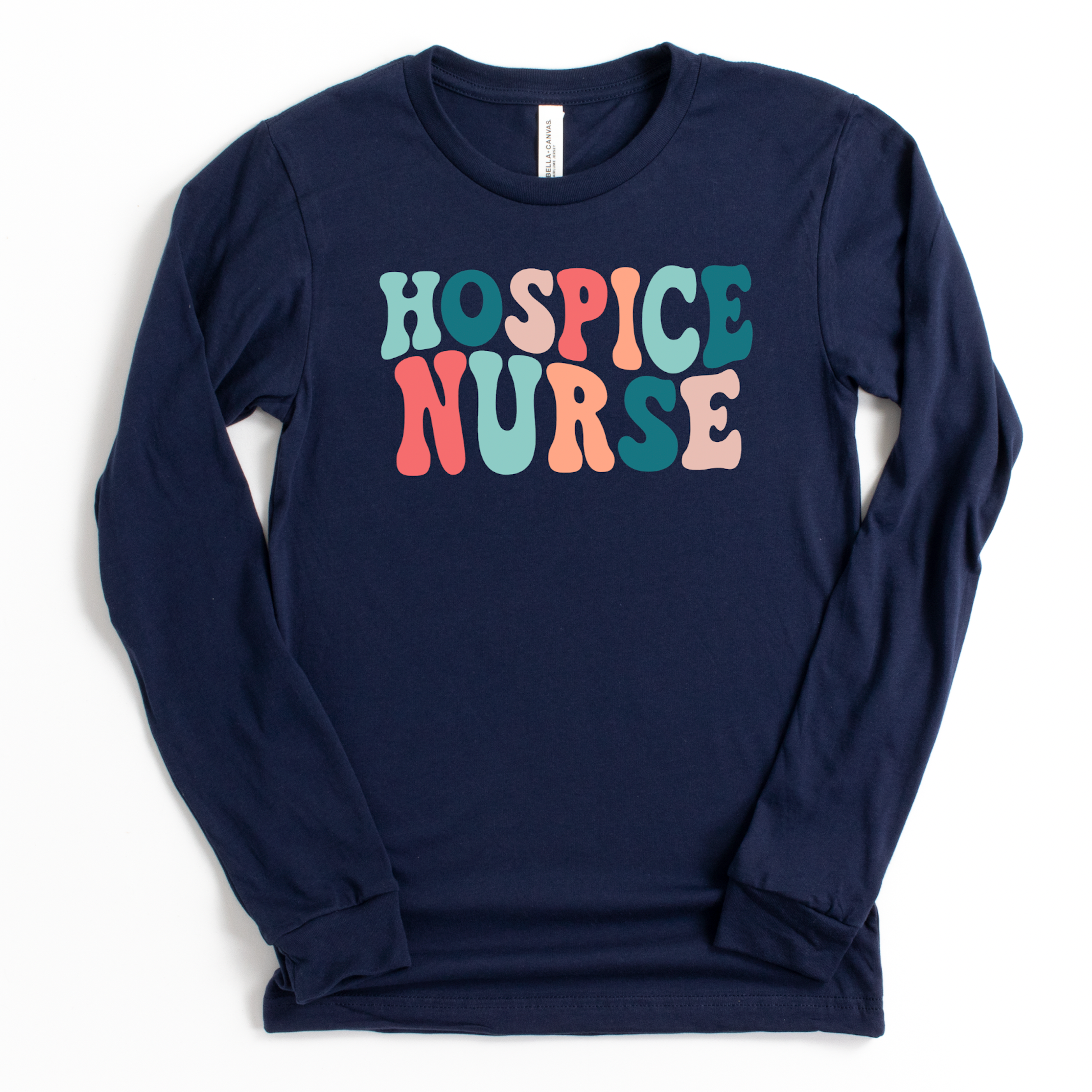 Retro Hospice Nurse - Long Sleeve