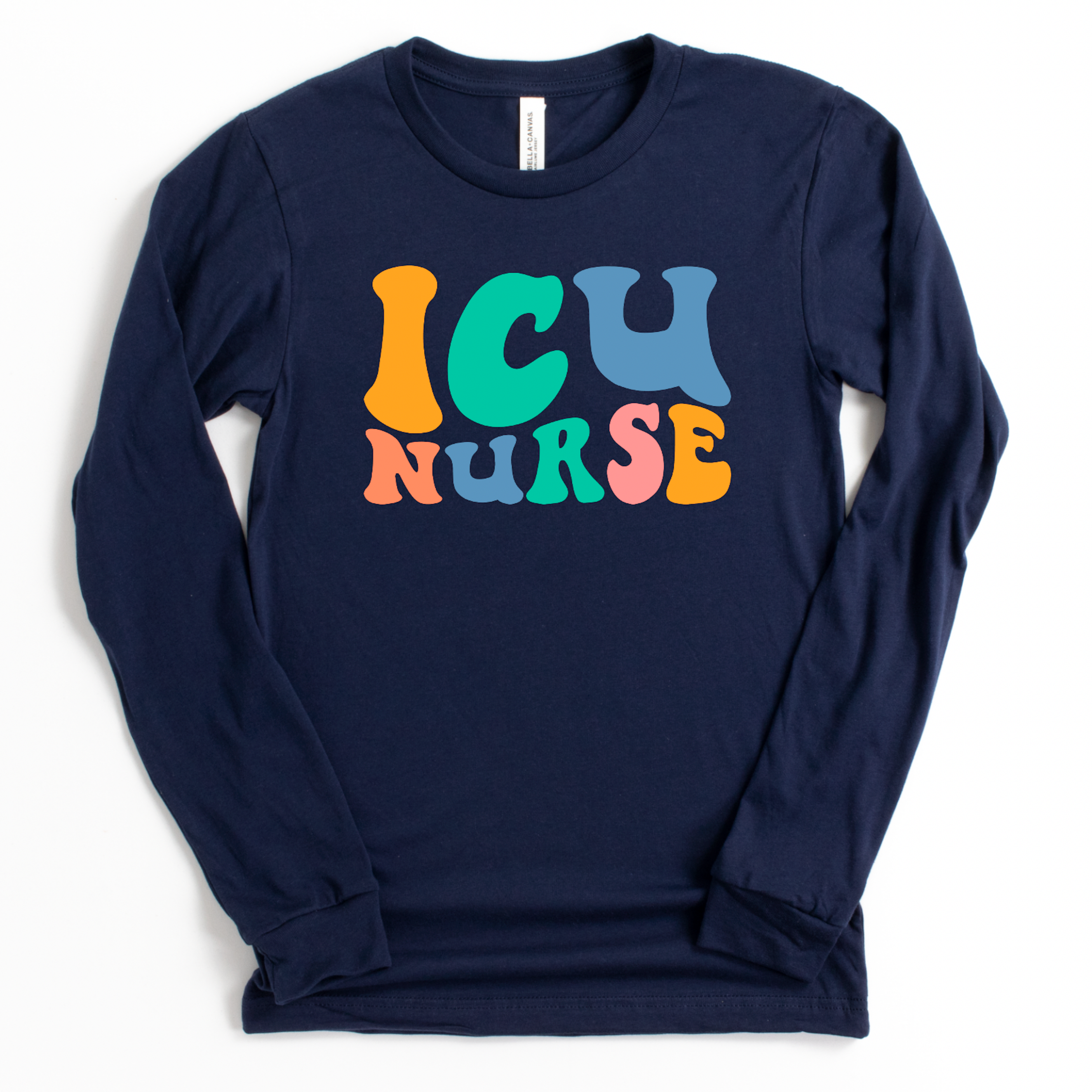 Retro ICU Nurse - Long Sleeve