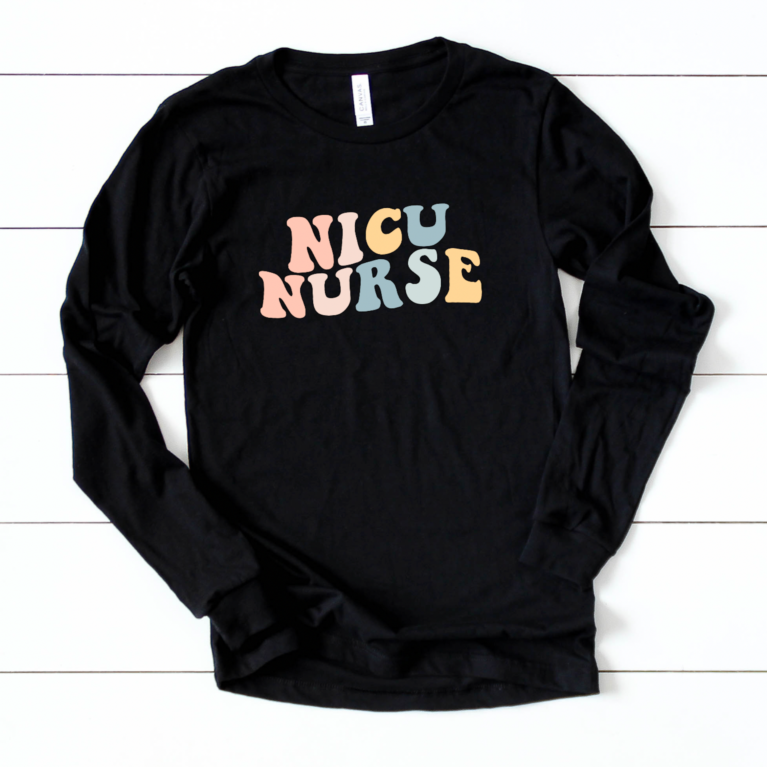 Retro NICU Nurse - Long Sleeve