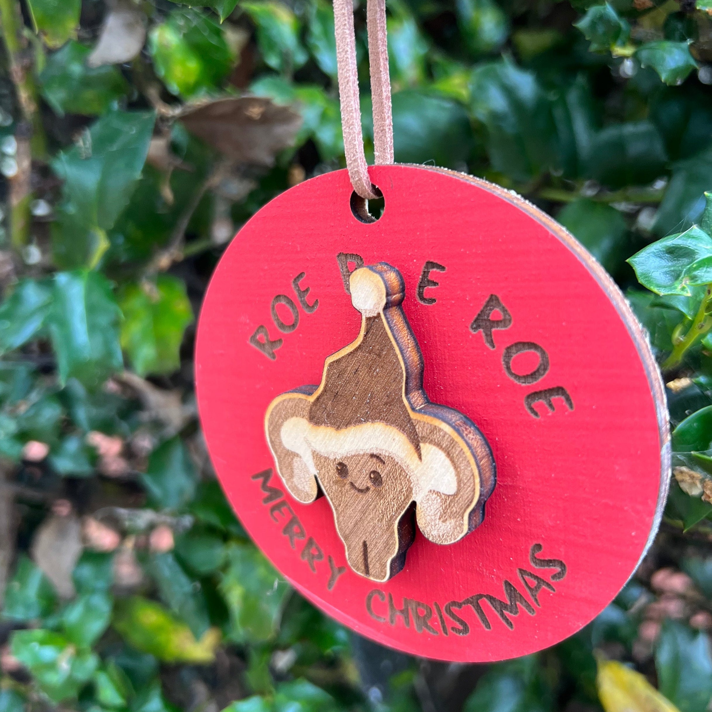 Ornament: Roe Roe Roe
