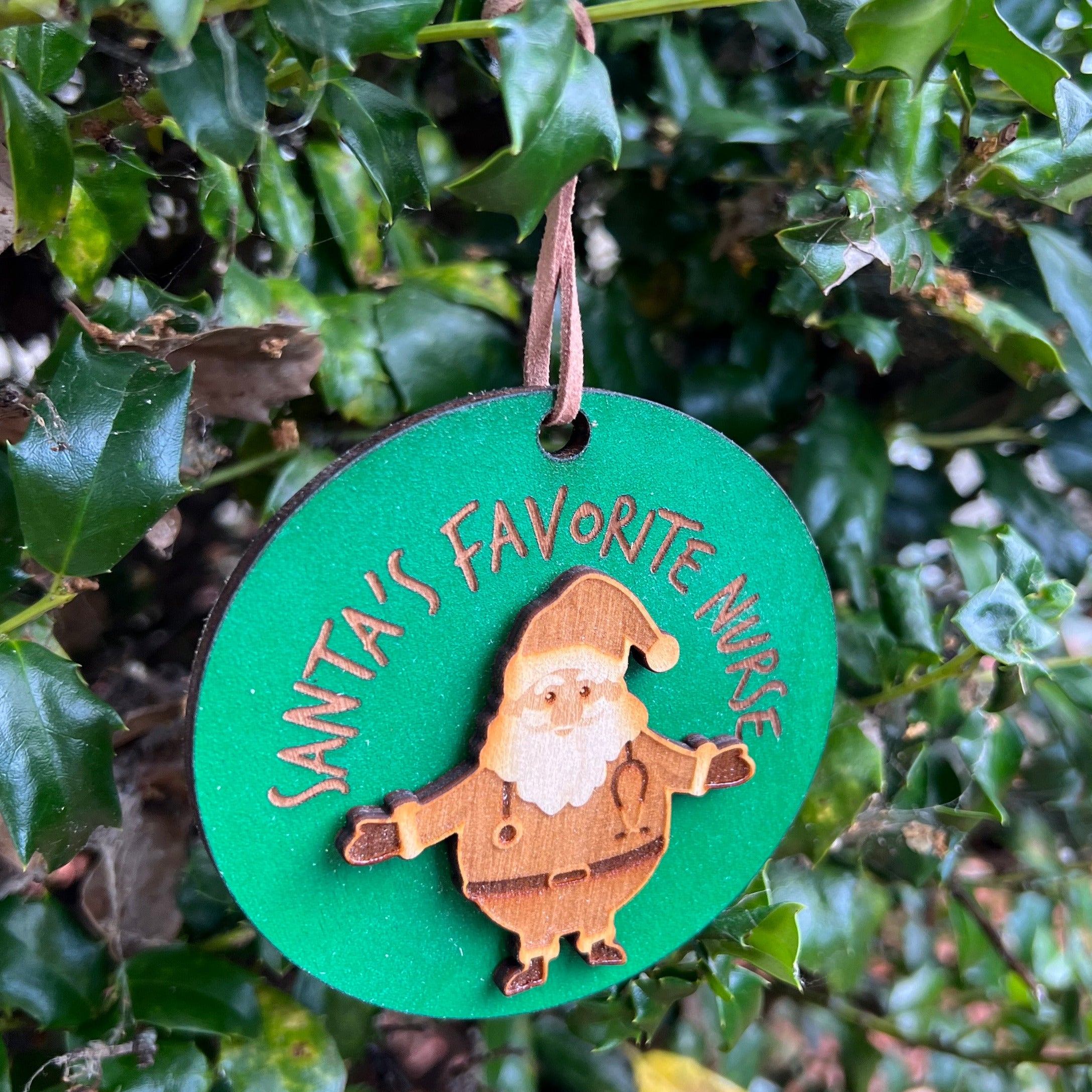 Ornament: Santa's Favorite Nurse