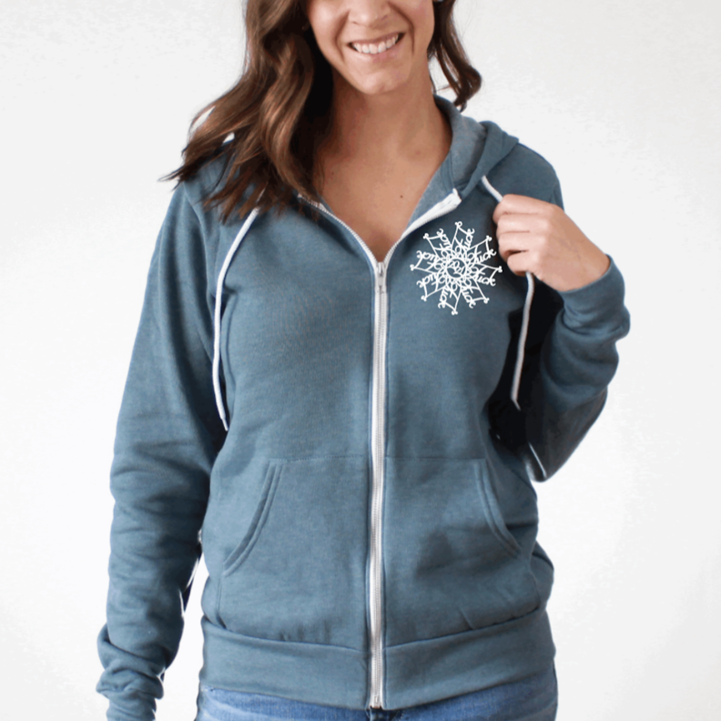 Full-Zip Hoodie: Fuckflake