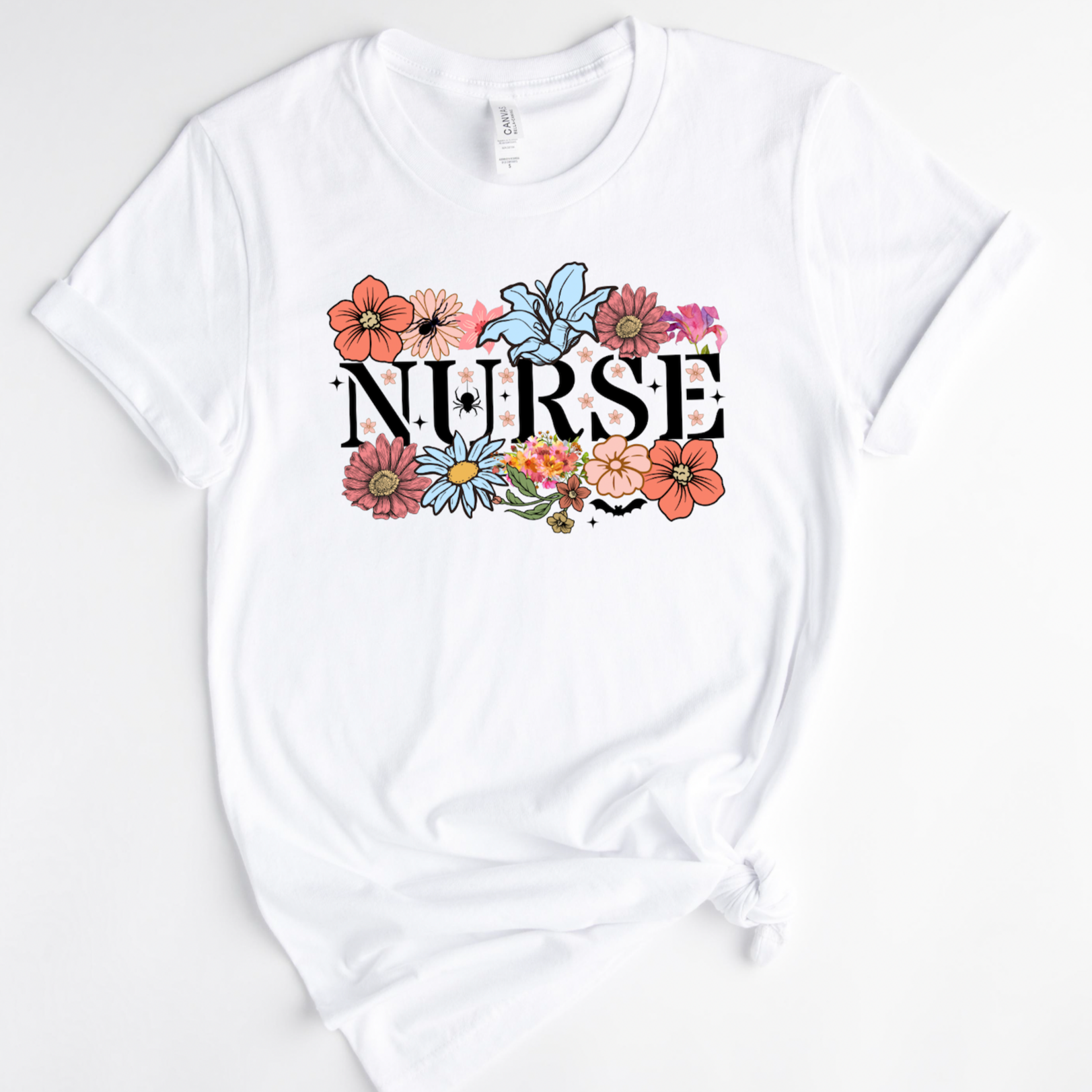 Floral Halloween Nurse