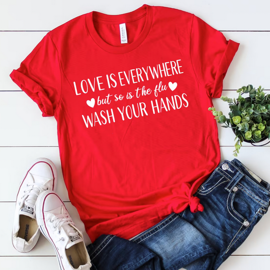 Love is Everywhere - But so it the Flu
