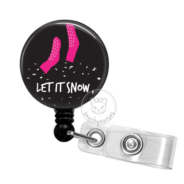 Badge Reel: Let It Snow - Multiple Colors