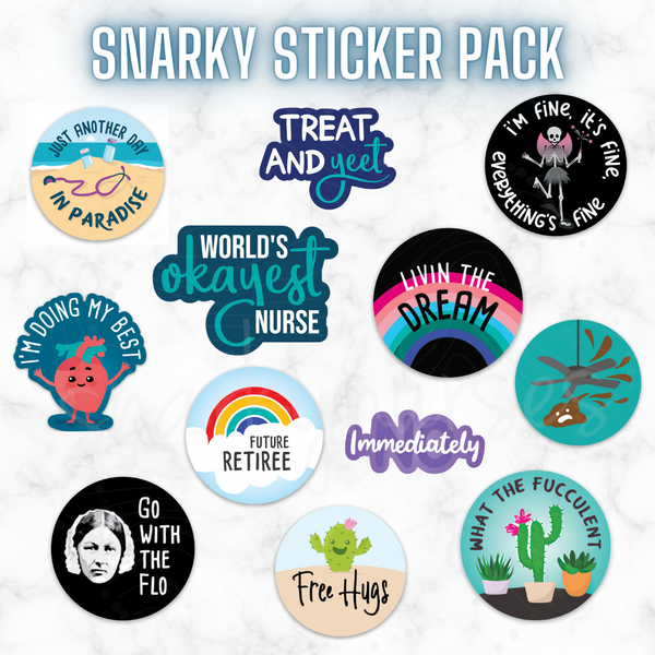 Snarky Sticker Pack