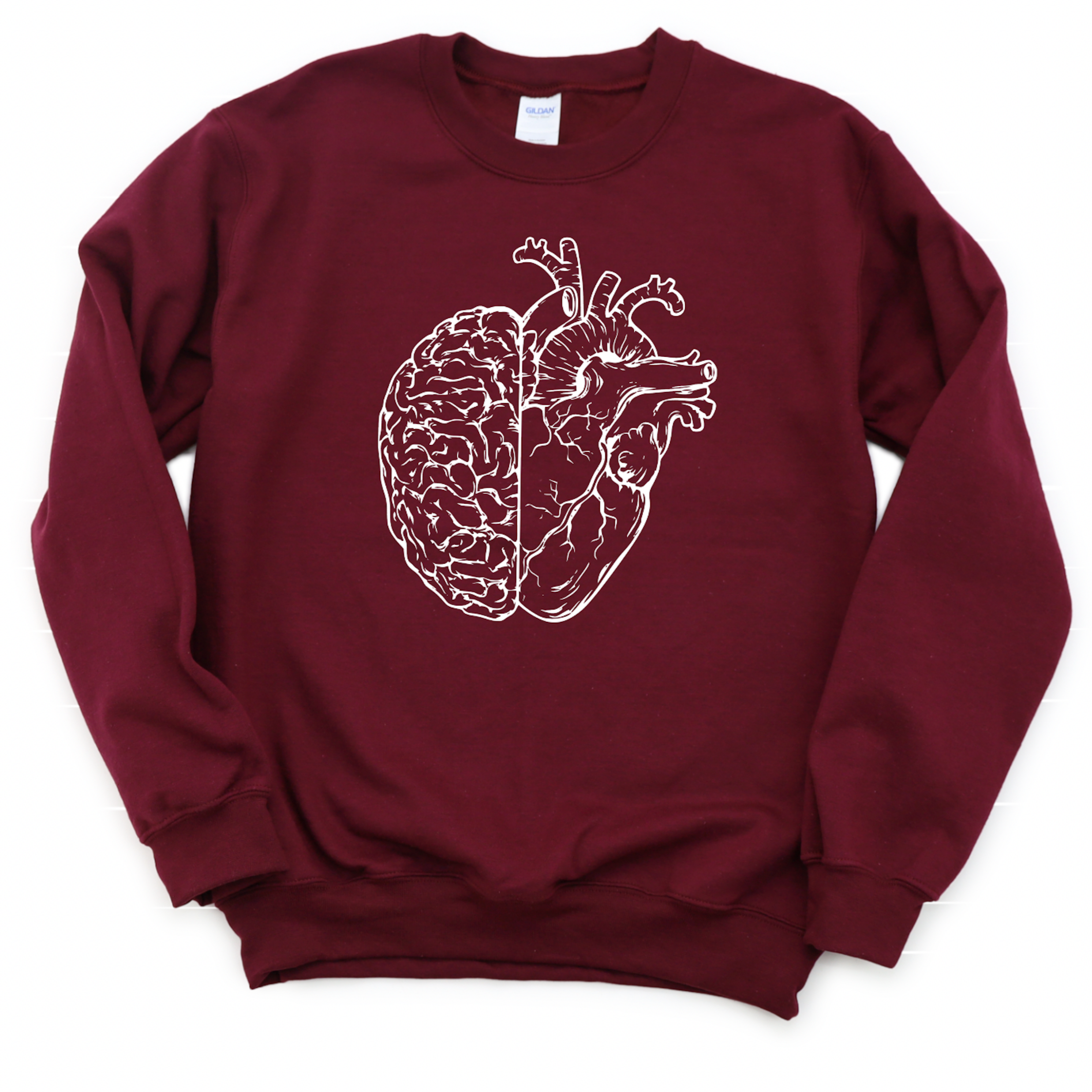 Sweatshirt: Heart & Brain