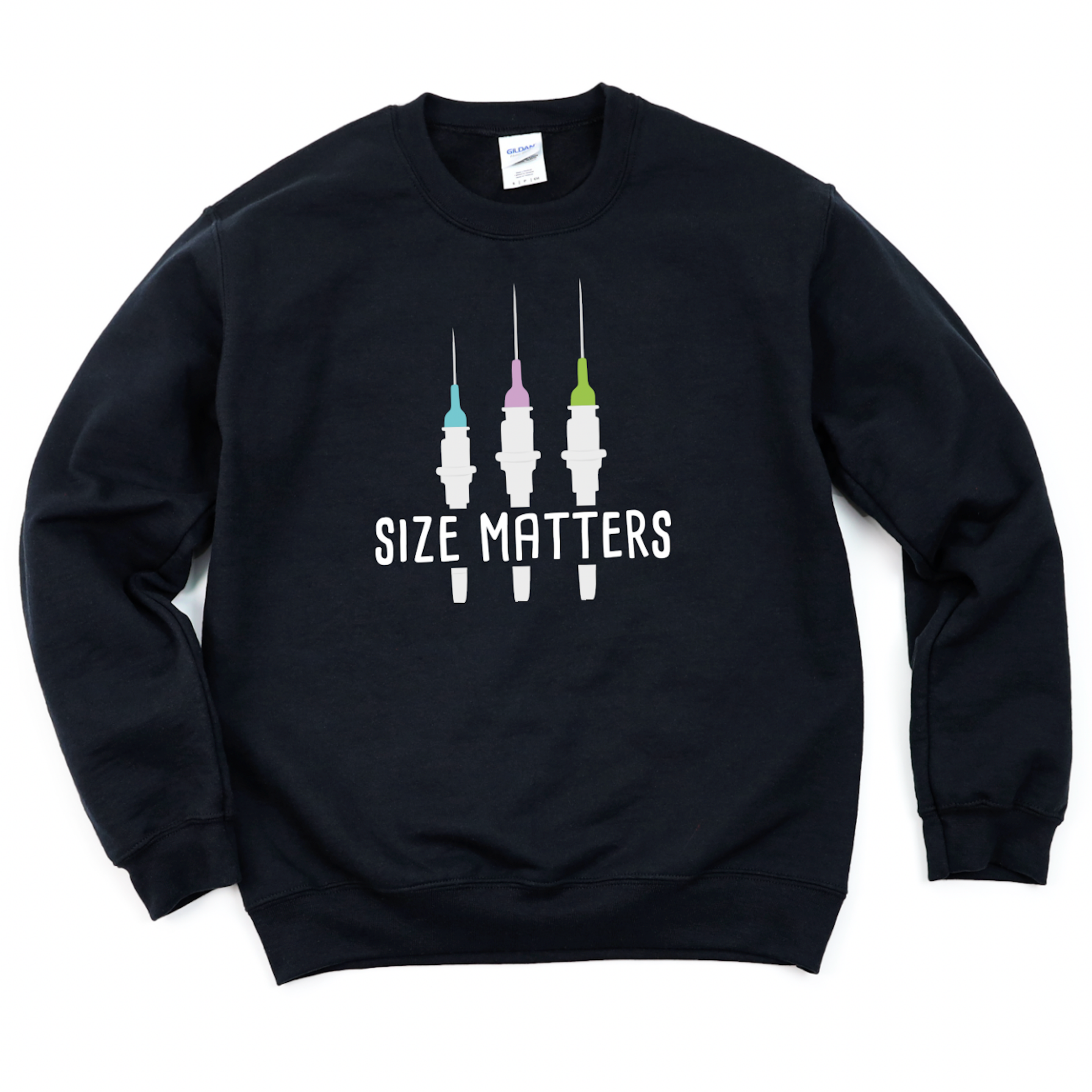 Sweatshirt: Size Matters