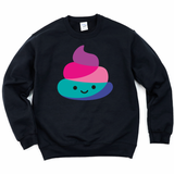 Sweatshirt: Rainbow Poo