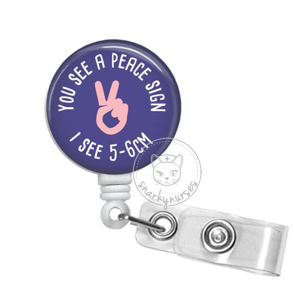 Badge Reel: You See a Peace Sign, I see 5-6 cm