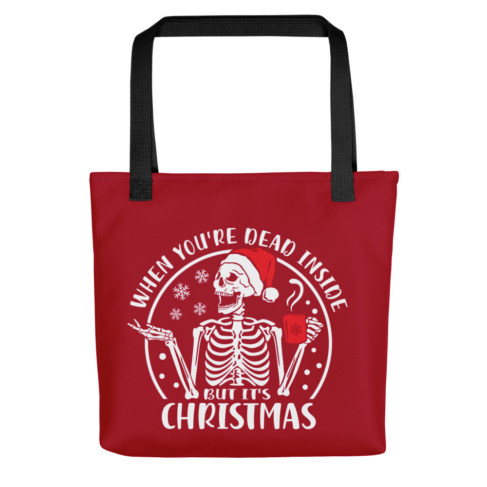 Tote: Dead Inside But It's Christmas
