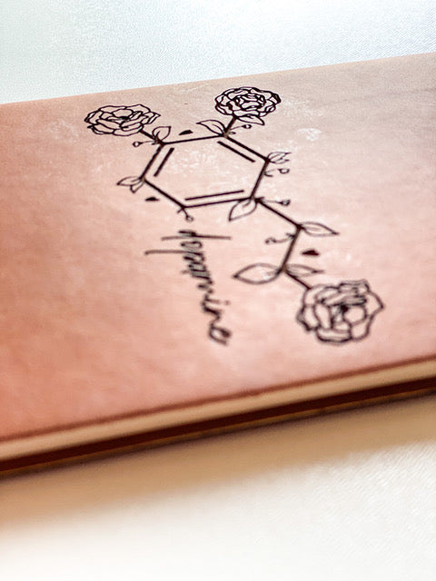 Leather Notebook: Dopamine