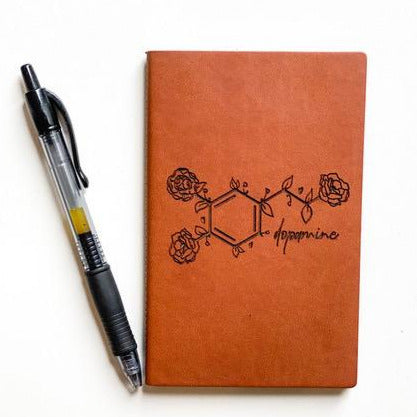 Leather Notebook: Dopamine