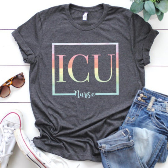 ICU Nurse - Watercolor