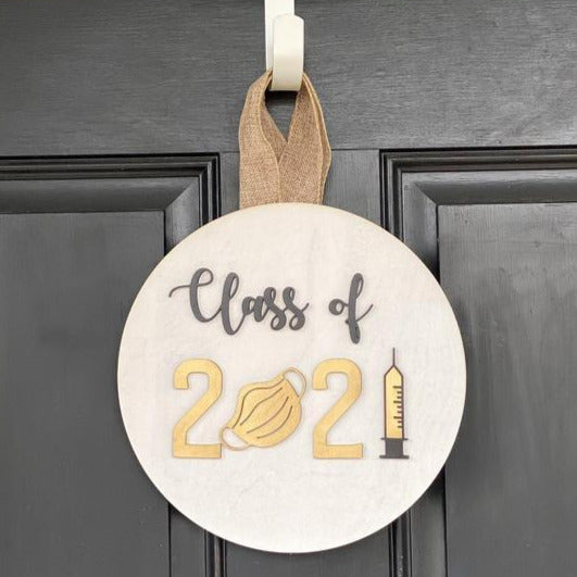 Door Hanger Sign: Class of 2021