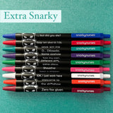 Snarky Pens: Emergency - Set of 9 Pens