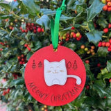 Ornament: Meowy Christmas