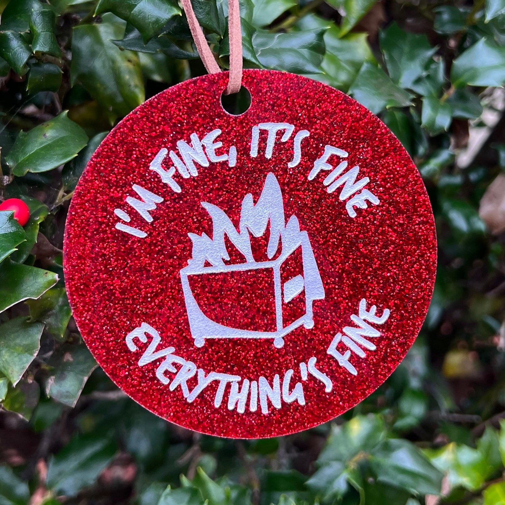 Ornament: Dumpster Fire