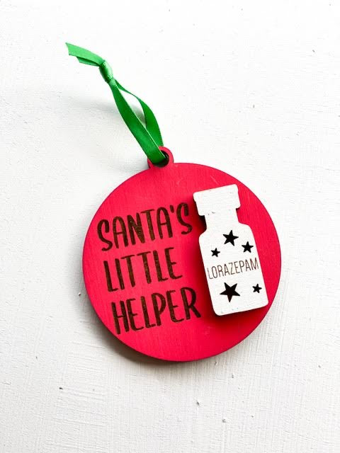 Ornament: Santa’s Little Helper