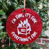 Ornament: Dumpster Fire