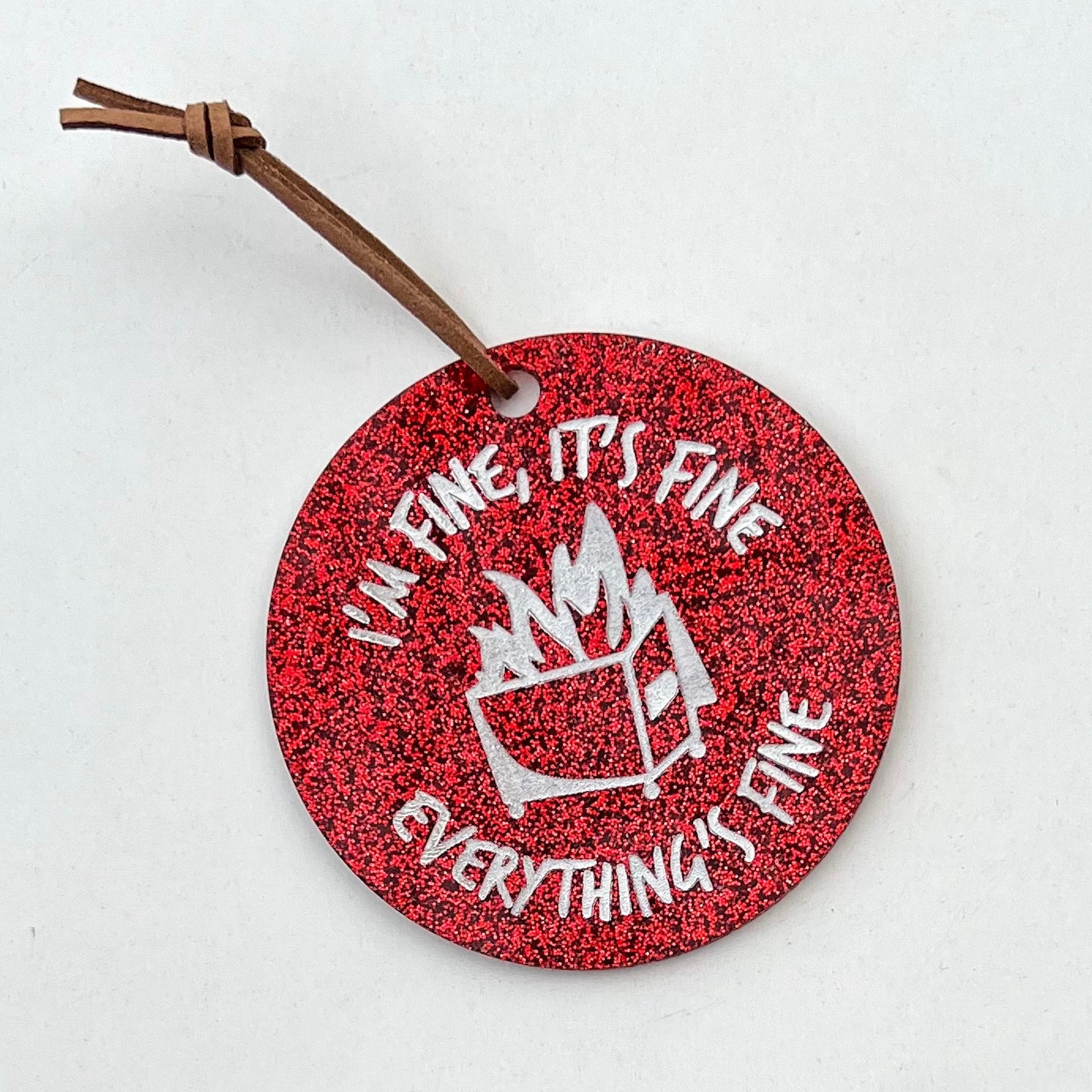 Ornament: Dumpster Fire
