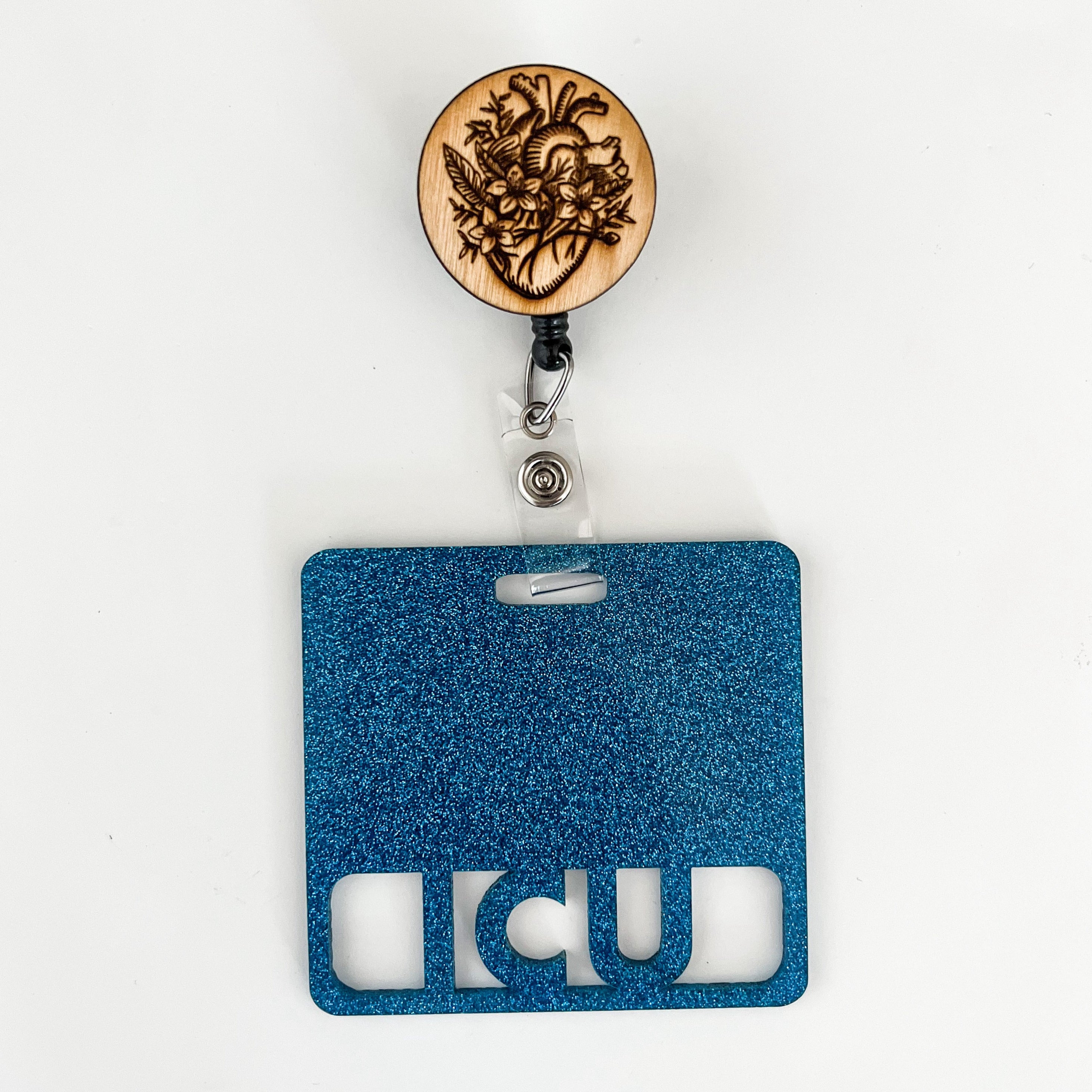 Badge Buddies (Glitter) - Custom Options Available!