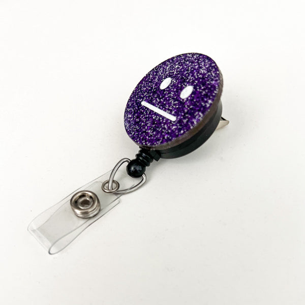 Glitter Badge Reel: Not Impressed