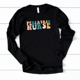 Retro Pediatric Nurse - Long Sleeve