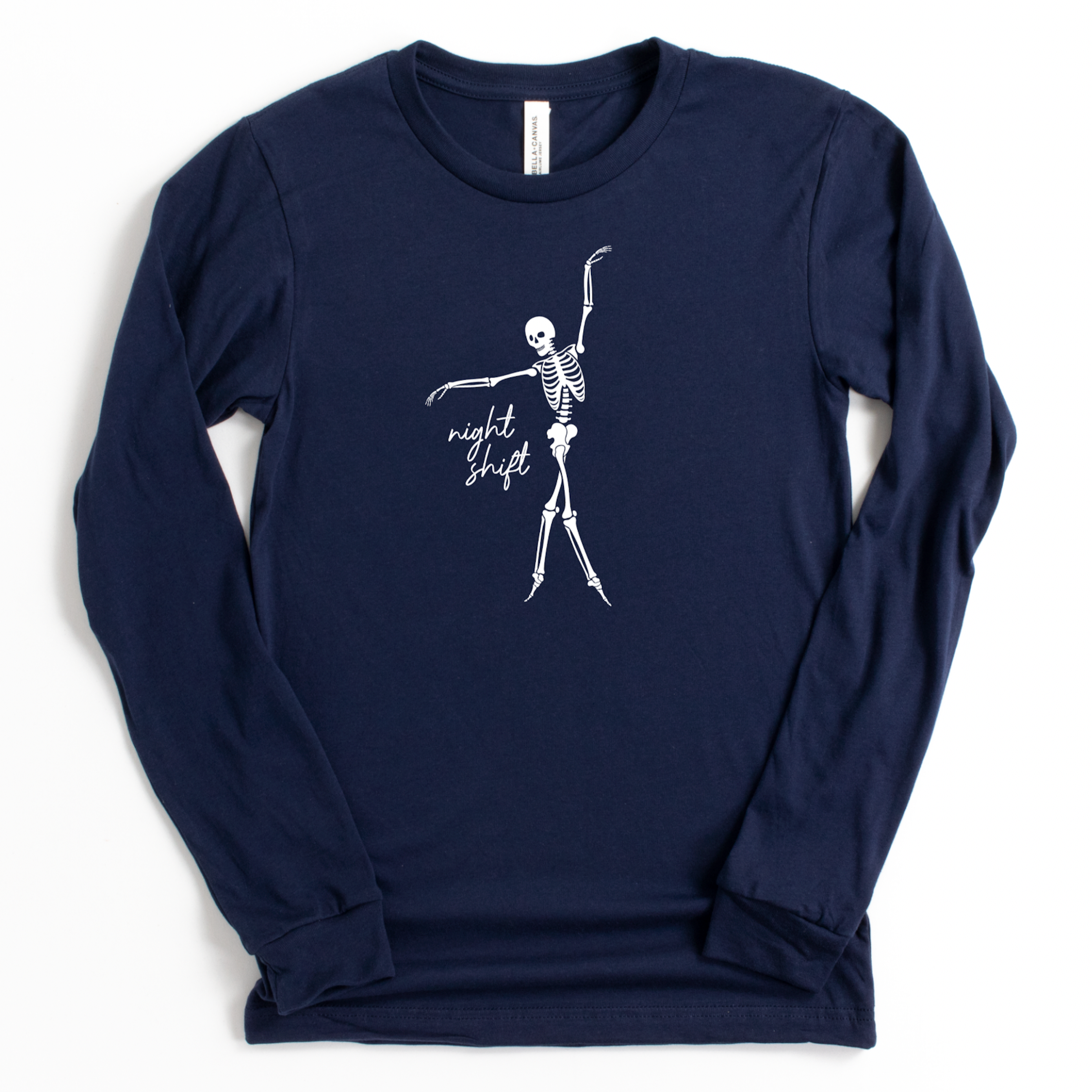 Skeleton: Night Shift - Long Sleeve