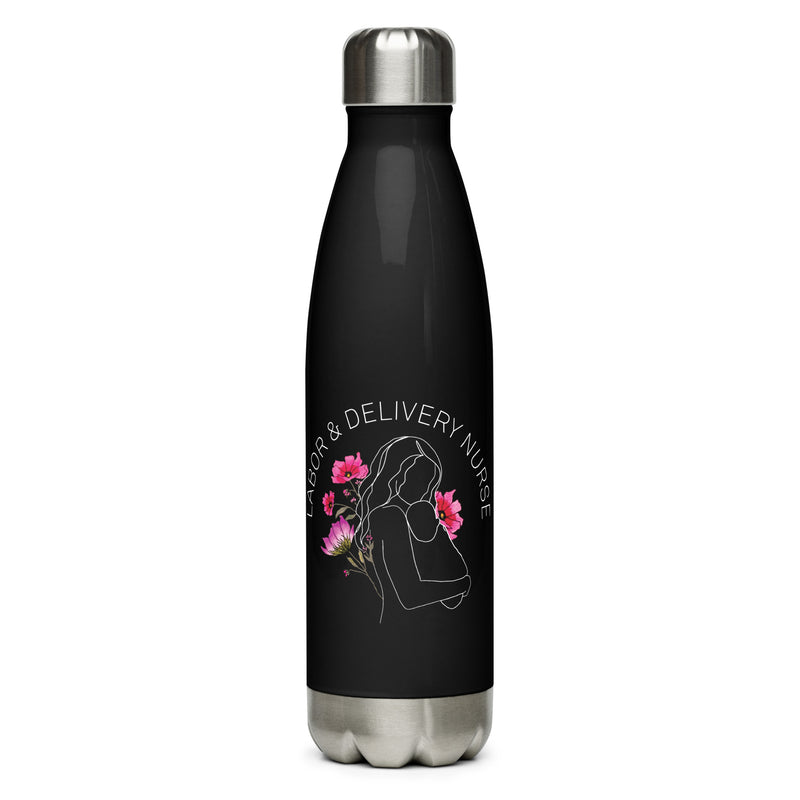 Labor & Delivery Nurse Water Bottle by Anna the Nurse
