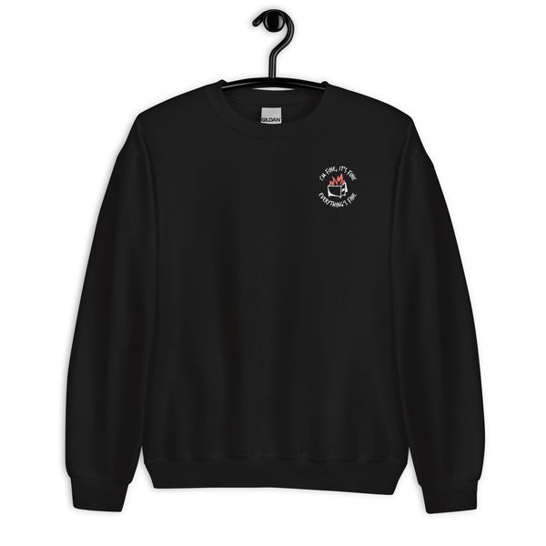 Sweatshirt: Dumpster Fire - Small Version