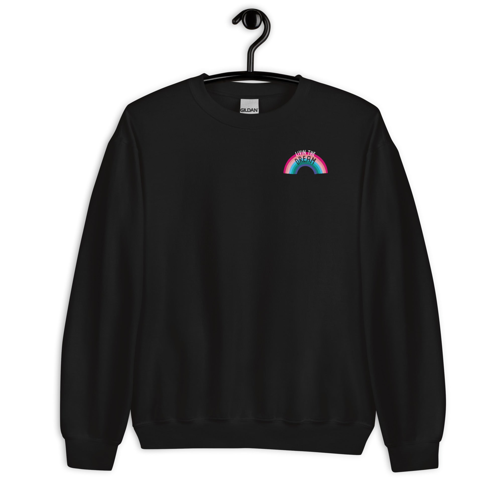 Sweatshirt: Livin the Dream - Left Chest