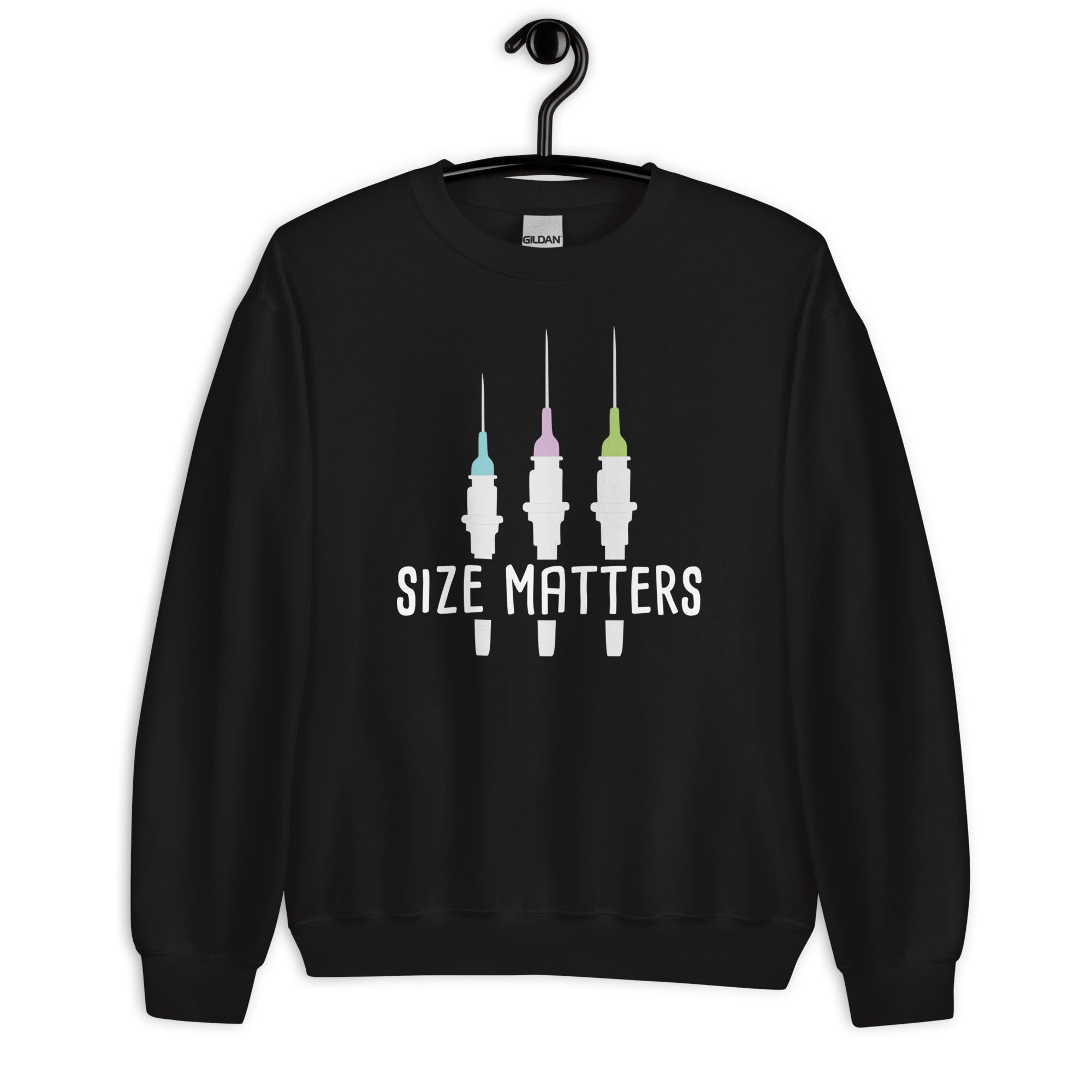 Sweatshirt: Size Matters