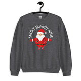 Sweatshirt: Santa's Favorite Nurse - SN