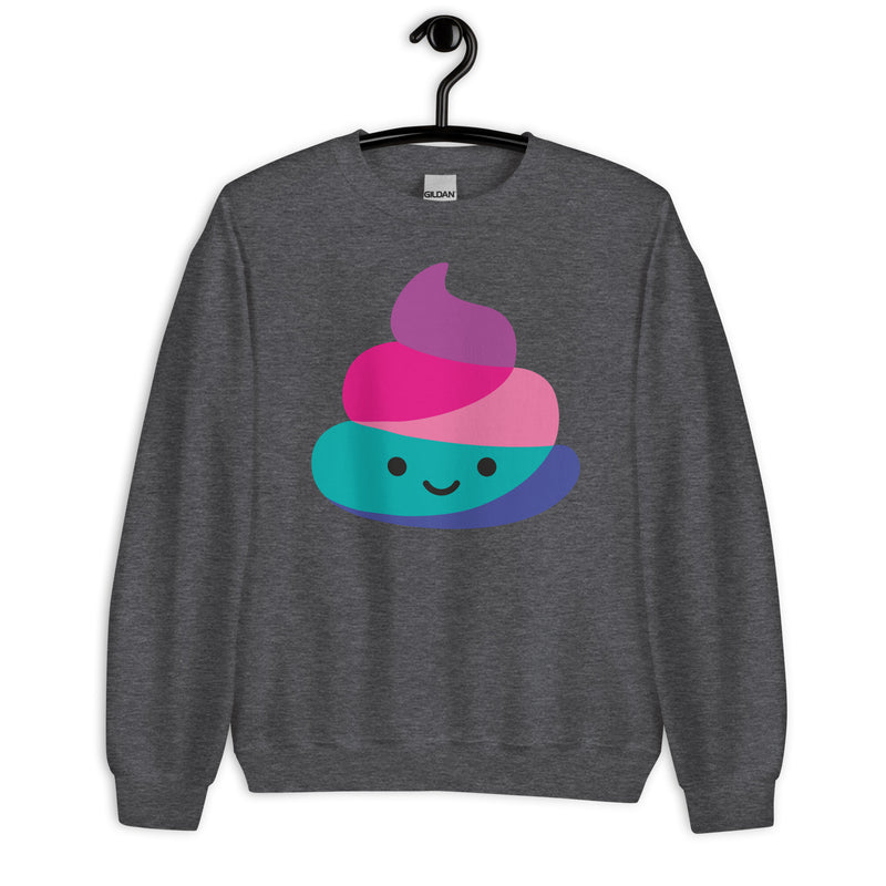 Sweatshirt: Rainbow Poo