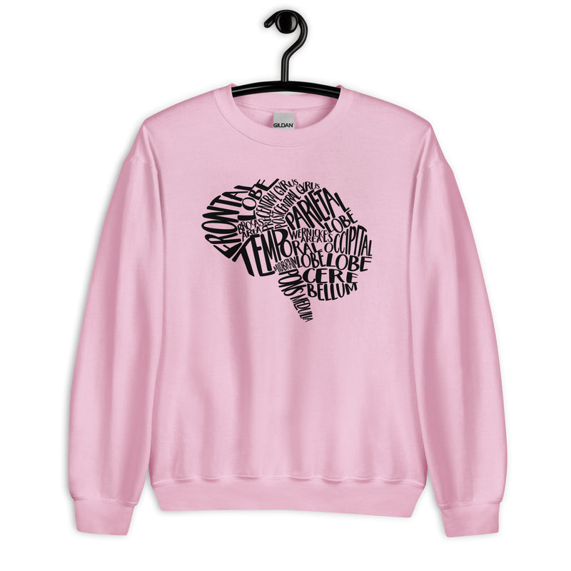 Sweatshirt: Typographical Brain