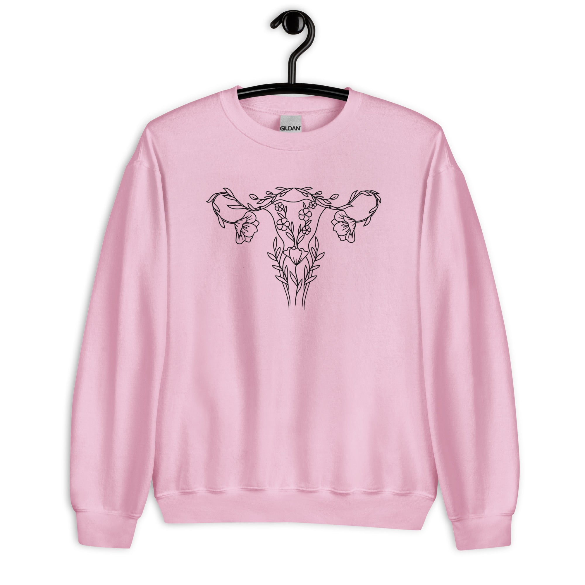 Sweatshirt: Floral Uterus