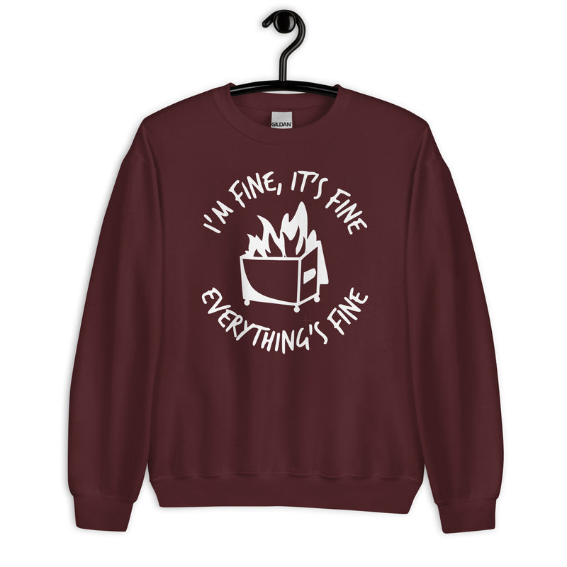 Sweatshirt: Dumpster Fire