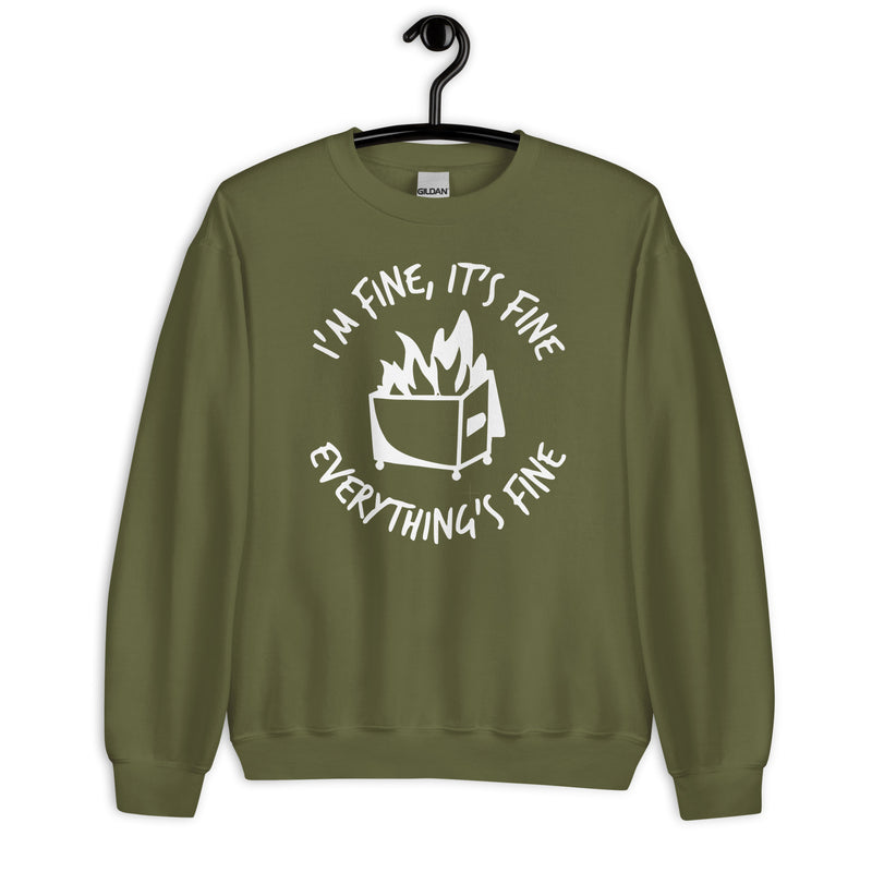 Sweatshirt: Dumpster Fire