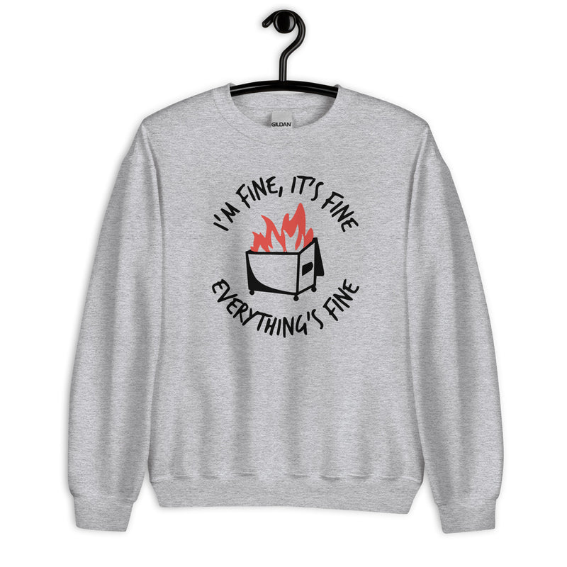 Sweatshirt: Dumpster Fire