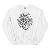 Sweatshirt: Floral Heart
