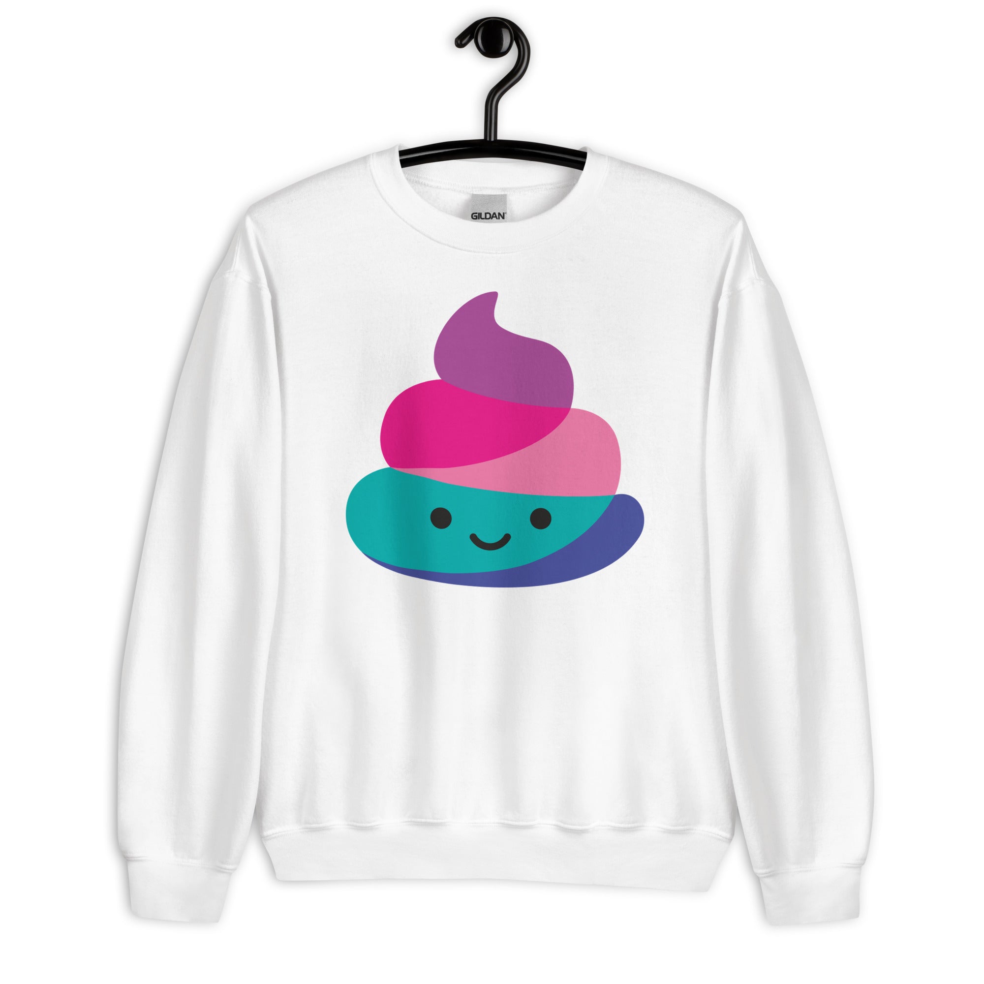 Sweatshirt: Rainbow Poo