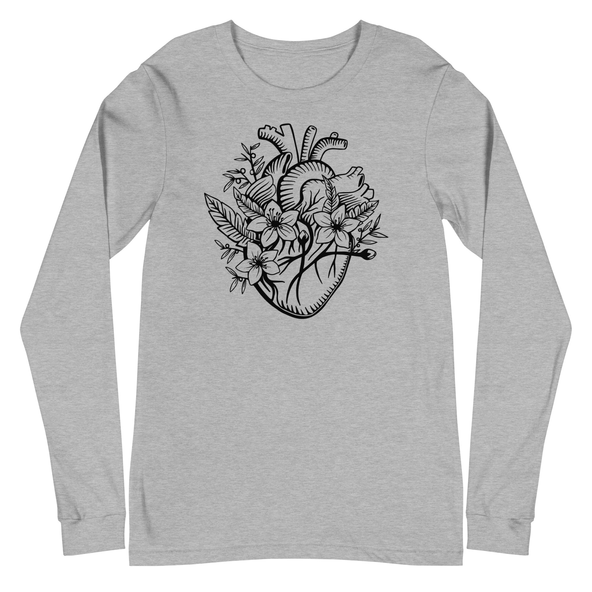 Floral Heart - Long Sleeve