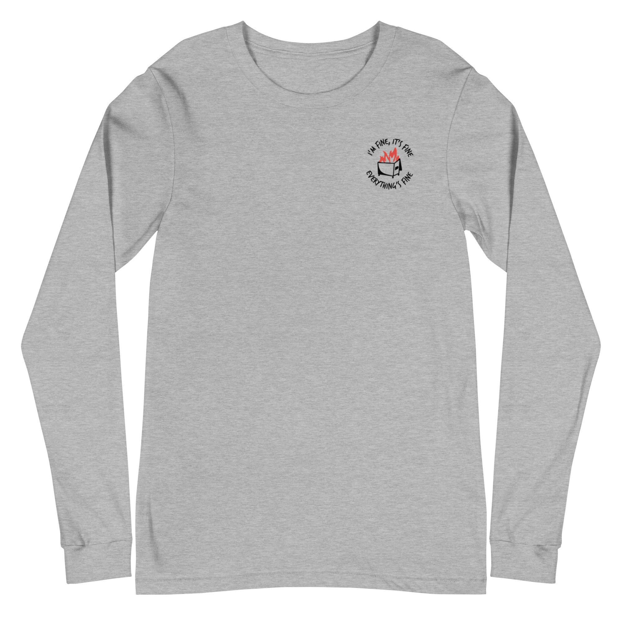 Dumpster Fire Long Sleeve - Left Chest