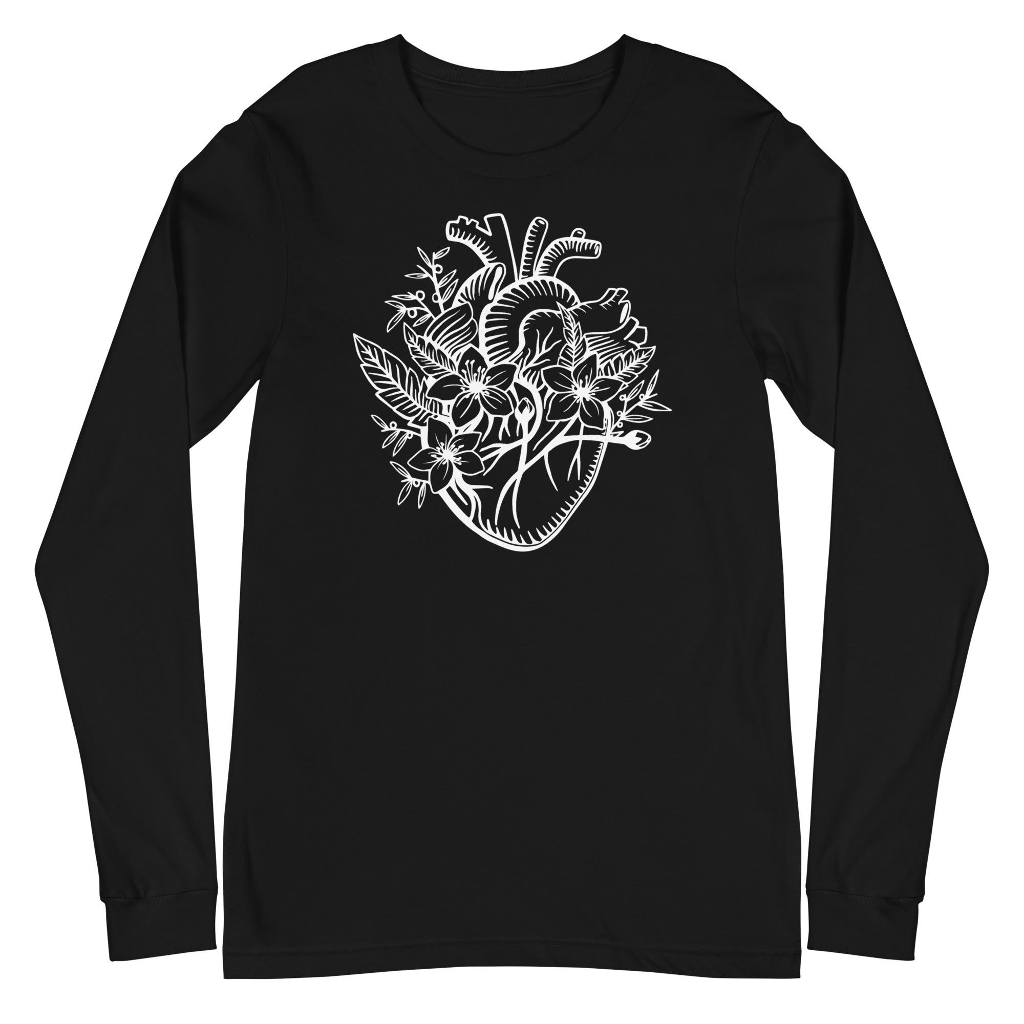 Floral Heart - Long Sleeve