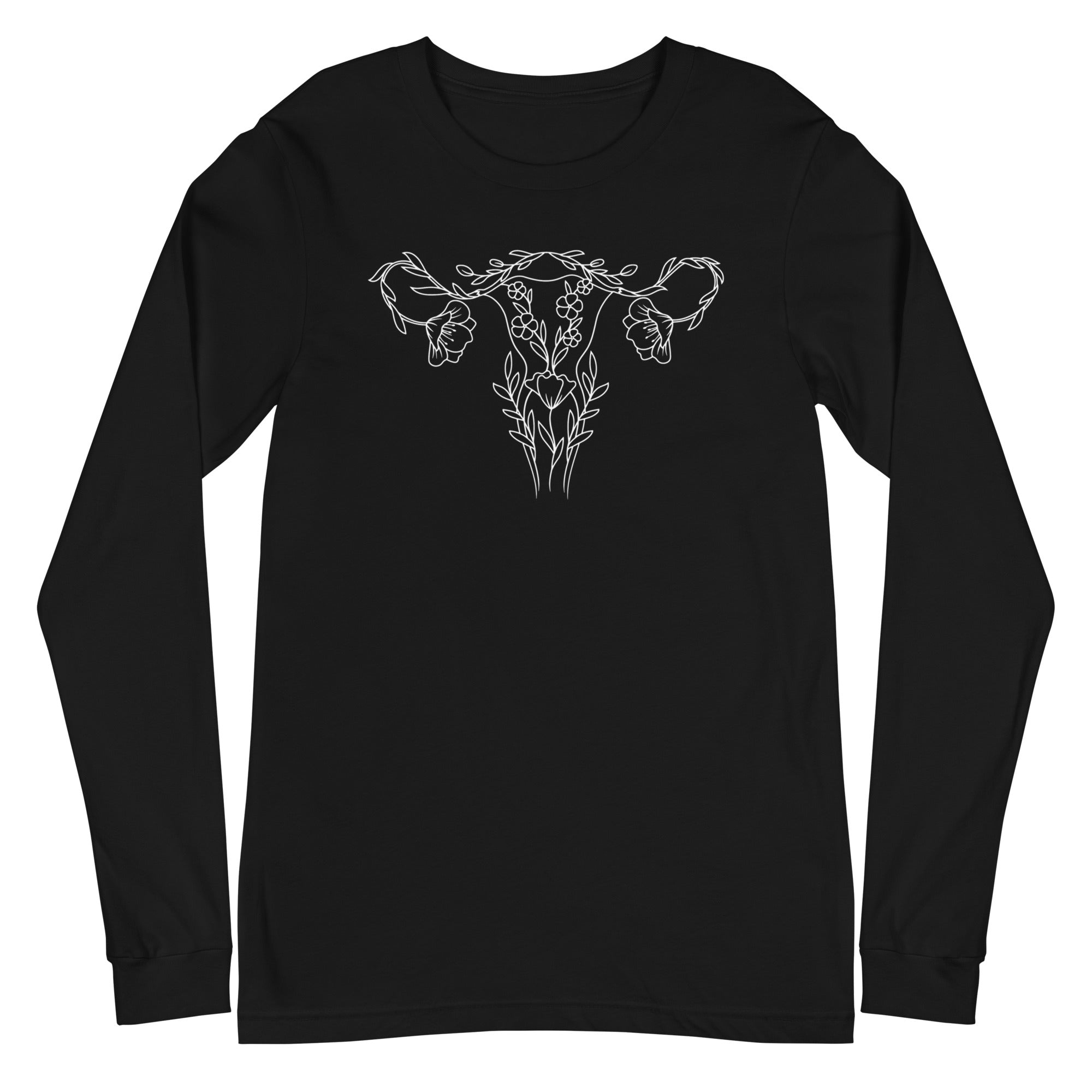 Floral Uterus - Long Sleeve