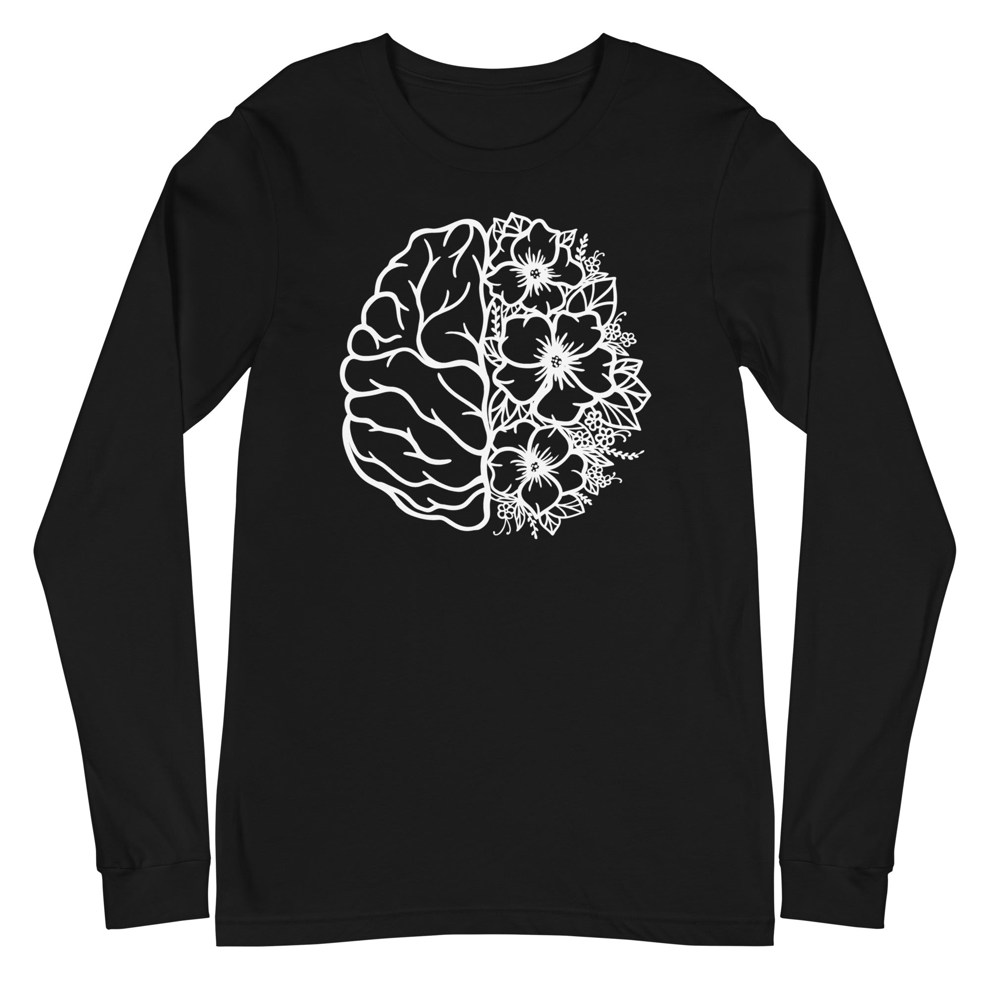 Floral Brain - Long Sleeve